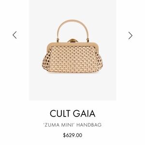Cult Gaia Zuma Mini Handbag!